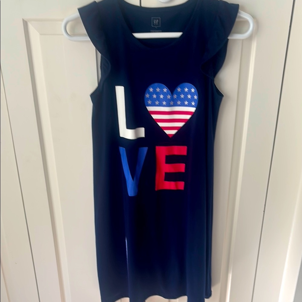 GAP Kids Navy Graphic Dress